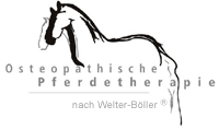 Logo der Osteopathische Pferdetherapie nach Welter-B&ouml;ller